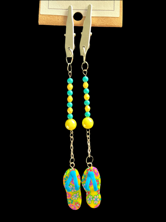 Flip Flop Braid Wraps & Space Bun Dangles