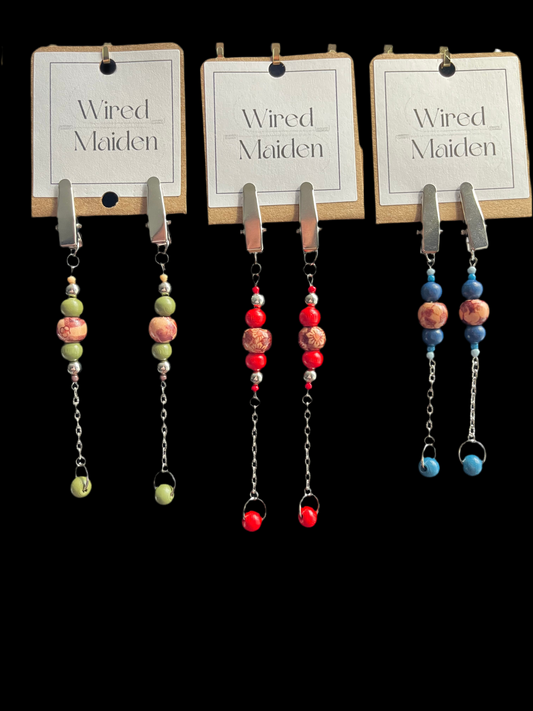 Neutral Naturals Space Bun Dangles
